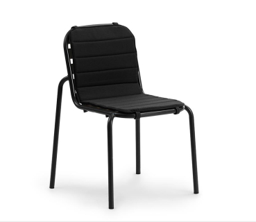 Preview: 2er Set Vig Sitzkissen schwarz